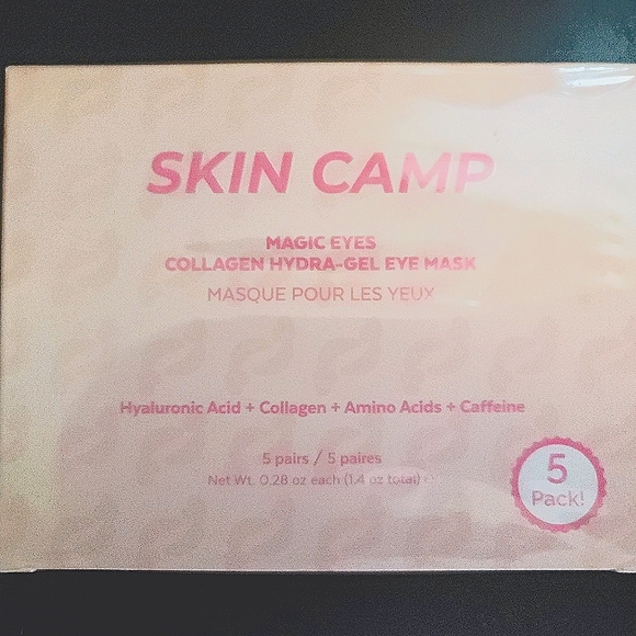 {Skin Camp + BLAQ} Eye Mask Duo, NIB - Picture 5 of 5